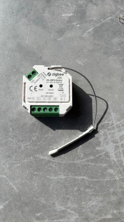 Zigbee push dimmer 400watt inbouw werkt met hue, Doe-het-zelf en Verbouw, Elektra en Kabels, Zo goed als nieuw, Ophalen of Verzenden