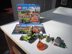 Lego 60120 City Vulkaan starterset, Ophalen of Verzenden, Zo goed als nieuw, Complete set, Lego