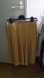 kleine plooitjesrok maat 36, Kleding | Dames, Geel, Ophalen of Verzenden, Zo goed als nieuw, Maat 36 (S)