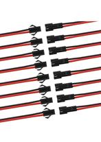 YIXISI 25 Pairs JST SM 2-Pin 2.54mm Pitch Plug, Hobby en Vrije tijd, Ophalen of Verzenden, Nieuw