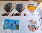 Stickers Ballonvaart luchtballon Fiat Toyota Van Manen, Ophalen of Verzenden, Zo goed als nieuw, Overige typen