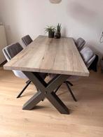 Eettafel, Ophalen, 50 tot 100 cm, Zo goed als nieuw, 150 tot 200 cm