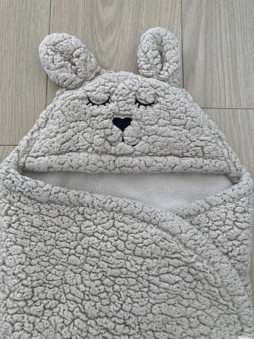 Jollen Bunny Wikkeldeken, Kinderen en Baby's, Dekens, Slaapzakjes en Inbakerproducten, Zo goed als nieuw, Deken, 100 cm of meer