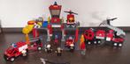 duplo brandweerkazerne met veel toebehoor, Ophalen of Verzenden, Gebruikt, Duplo