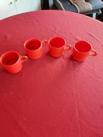 Camping Koffie kopjes met oor 4 stuks, Gebruikt, N.v.t., N.v.t., Ophalen of Verzenden