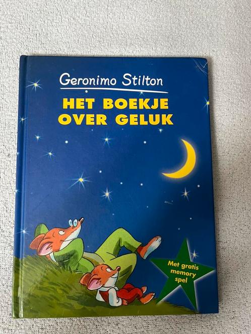 Geronimo Stilton - Het boekje over geluk, Boeken, Kinderboeken | Jeugd | onder 10 jaar, Zo goed als nieuw, Ophalen of Verzenden
