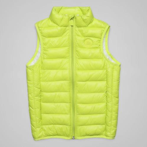 Silvian Heach lime fluo groen bodywarmer mouwloos jas 158, Kinderen en Baby's, Kinderkleding | Maat 158, Nieuw, Jongen of Meisje