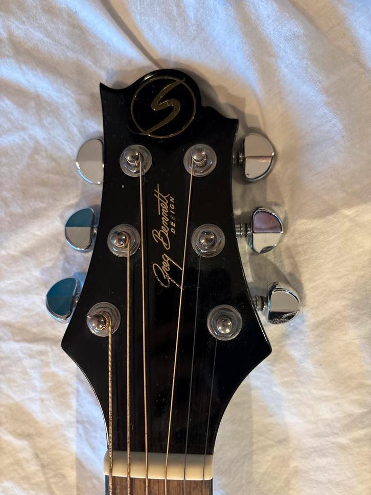 PERFECTE STAAT Greg Bennett Country Gitaar - Steelstring, Muziek en Instrumenten, Snaarinstrumenten | Gitaren | Akoestisch, Zo goed als nieuw