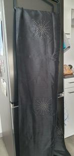 2 Nieuwe Gordijnen met Strassteentjes, Huis en Inrichting, 100 tot 150 cm, 200 cm of meer, Zwart, Nieuw