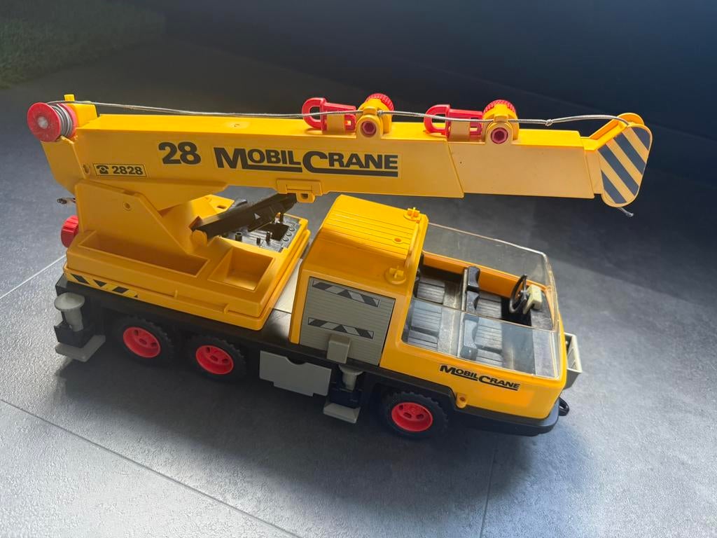 Playmobil mobile kraanwagen, Kinderen en Baby's, Speelgoed | Playmobil, Ophalen of Verzenden, Zo goed als nieuw