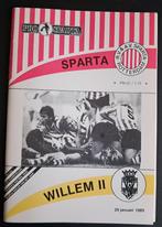 Sparta - Willem II 1988/1989, Verzamelen, Ophalen of Verzenden, Zo goed als nieuw, Willem II, Boek of Tijdschrift