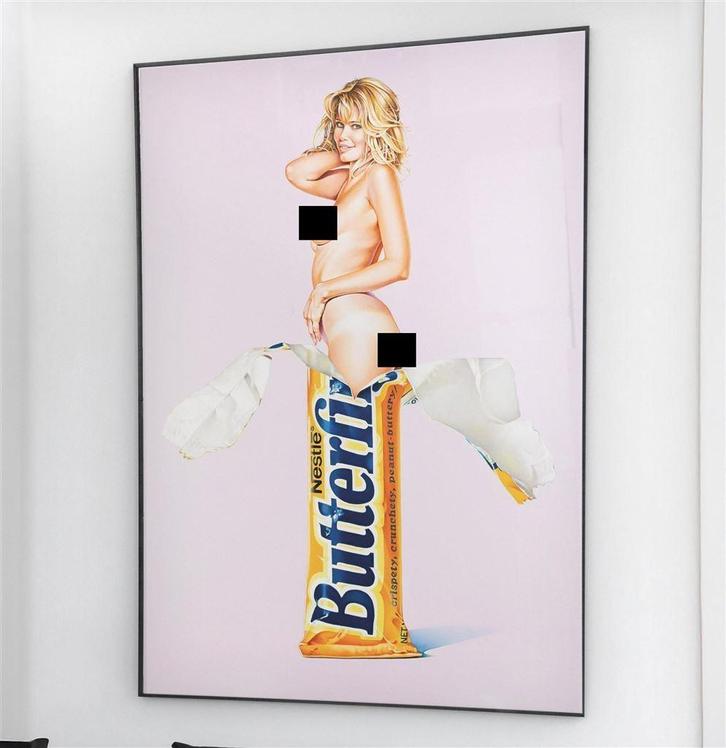 MANCAVE Grote Sexy Pin up Mel Ramos popart, Verzamelen, Posters, Nieuw, Film en Tv, A1 t/m A3, Verzenden