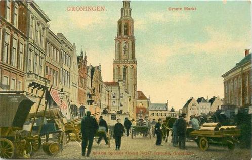 (300-137-049) Groningen Groote Markt, Verzamelen, Ansichtkaarten | Nederland, Groningen, Verzenden