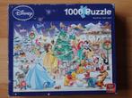 Leuke Disney Kerst puzzel met 1000 stukjes van King, Ophalen, 500 t/m 1500 stukjes, Gebruikt, Legpuzzel