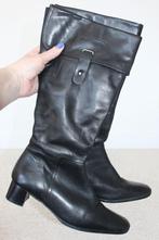 Zeer Mooie Leren Hush Puppies Laarzen - 30 (Maat 40) € 55,-, Kleding | Dames, Schoenen, Hoge laarzen, Zwart, Ophalen of Verzenden