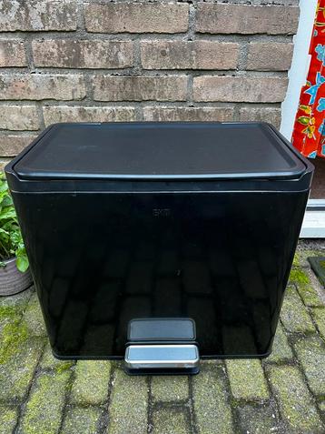 Vuilnisbak EKO Essential pedaalemmer 2 vakken beschikbaar voor biedingen