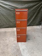 Metalen oda archiefkast met 4 lades, Huis en Inrichting, Kasten | Roldeurkasten en Archiefkasten, Ophalen, Minder dan 50 cm, Gebruikt