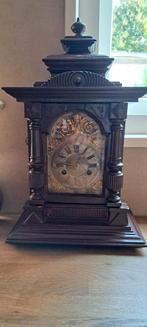 Antieke Junghans schoorsteenklok met slagwerk – origineel –, Ophalen of Verzenden