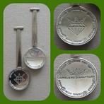 Lepeltjes Schaap Citroen van Gelder  (Verzendkosten € 2,60), Verzenden, Zo goed als nieuw, Metaal, Bestek