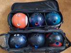 Bowlingballen 6 stuks met 1x 3 rollertas, Sport en Fitness, Bowlen, Ophalen, Gebruikt, Bal