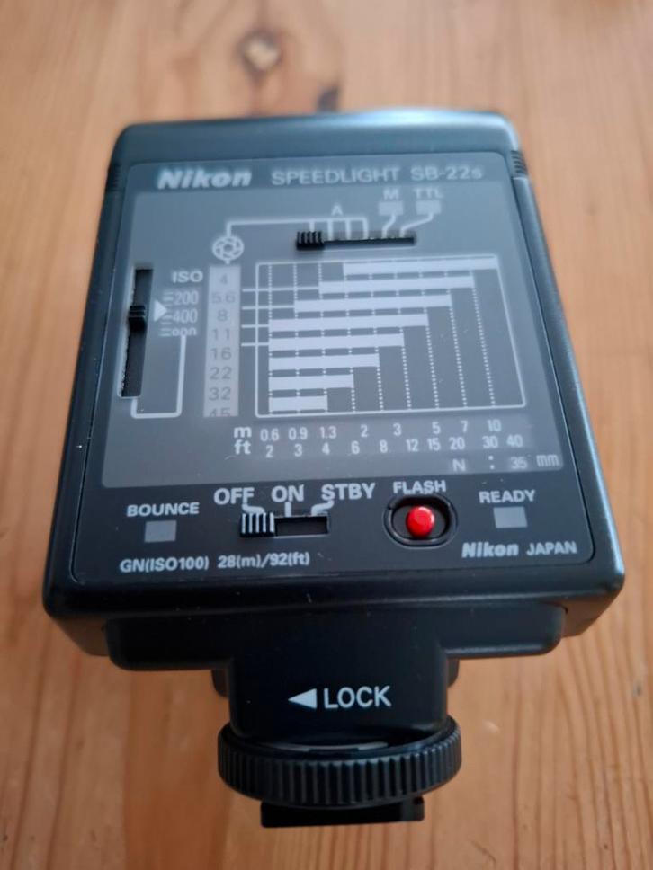 Nikon Speedlight SB-22s Flitser, Audio, Tv en Foto, Fotografie | Flitsers, Ophalen of Verzenden