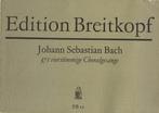 J.S. BACH  371 xierstimmige Choralgesänge orgel, Gebruikt, Klassiek, Ophalen of Verzenden, Artiest of Componist