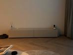 Modern Lichtgrijs TV Meubel - Nieuw, Ophalen of Verzenden, Zo goed als nieuw, 200 cm of meer, Modern, chique