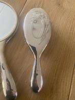 Brocante set met spiegel kam en borstel, Antiek en Kunst, Ophalen of Verzenden