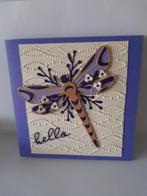 Handgemaakte Libelle Kaart, Ophalen of Verzenden, Nieuw, Natuur