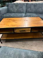 Mangohouten salontafel, Ophalen