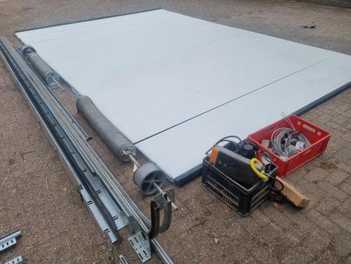 Overheaddeur roldeur, Doe-het-zelf en Verbouw, Deuren en Horren, Zo goed als nieuw, Garagedeur, 215 cm of meer, 120 cm of meer