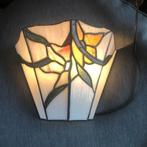 Tiffany stijl lamp – handgemaakt – warme sfeerverlichting, Ophalen of Verzenden, Glas, Minder dan 50 cm