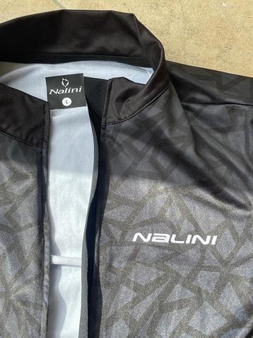 Nalini italiaans wielrenners jack jas zwart maat L beschikbaar voor biedingen