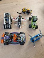 6 Lego Technic voertuigen, Kinderen en Baby's, Speelgoed | Duplo en Lego, Ophalen of Verzenden, Zo goed als nieuw, Complete set