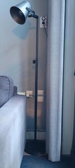 Stoere metalen leeslamp voor industrieel interieur, Ophalen, 100 tot 150 cm, Zo goed als nieuw, Metaal