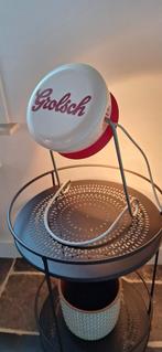 Grolsch vintage tafellamp in zeer goede staat, Ophalen of Verzenden, Zo goed als nieuw, Kunststof, Minder dan 50 cm