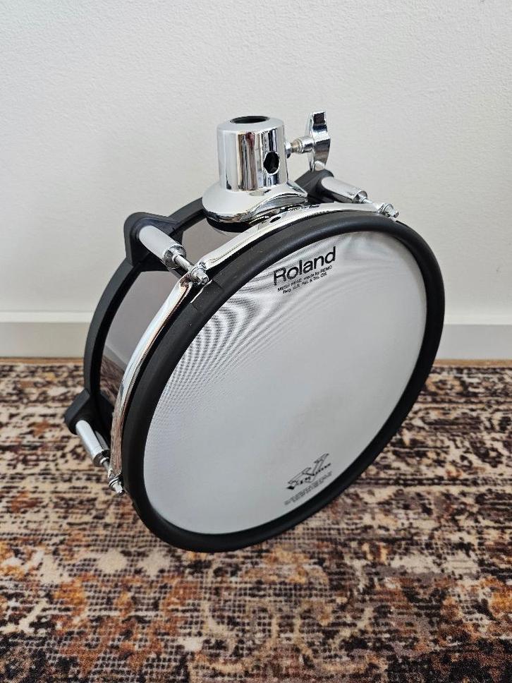 Roland PD-128BC Snare Tom Pad | Gaasvel | Drumstel | PD 128, Muziek en Instrumenten, Instrumenten | Onderdelen, Gebruikt, Drums of Percussie