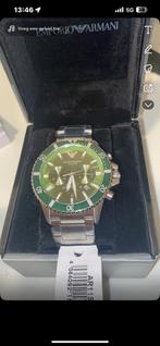 Armani ar11500, Sieraden, Tassen en Uiterlijk, Horloges | Heren, Overige merken, Staal, Staal, Polshorloge