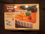 Crème Brûlée set Nieuw, Huis en Inrichting, Keuken | Keukenbenodigdheden, Ophalen of Verzenden, Nieuw