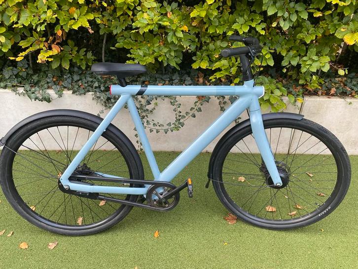 VanMoof S3 Lichtblauw - Nieuwe E-shifter, Fietsen en Brommers, Elektrische fietsen, Gebruikt, Vanmoof, Ophalen