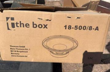 The box pro 18/500 woofers Nieuw! beschikbaar voor biedingen