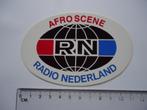 sticker Africa radio nederland wereldomroep retro camper ral, Verzamelen, Stickers, Verzenden