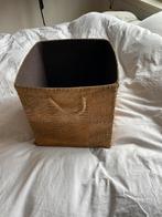 IKEA Opbergdoos Opvouwbaar Hout/Leer Look, Ophalen, Overige materialen, Zo goed als nieuw, Minder dan 10 liter