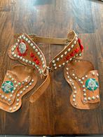 vintage leren Cowboy kinder holster, Ophalen of Verzenden, Gebruikt, 110 t/m 116, Jongen of Meisje