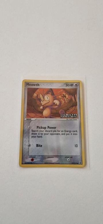 Meowth - DS 077 beschikbaar voor biedingen