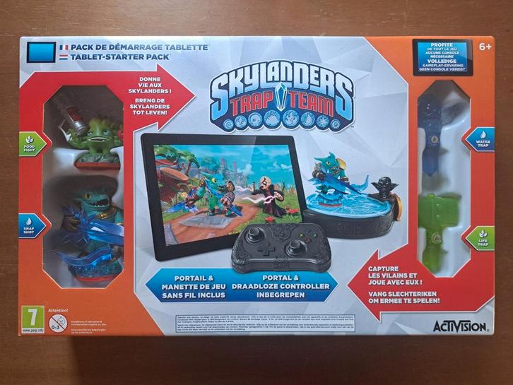 Skylanders Trap Team Tablet starter pack, Spelcomputers en Games, Games | Pc, Nieuw, Avontuur en Actie, 2 spelers, Vanaf 7 jaar