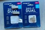 2 x Integral 128GB DUAL USB-C / USB 3.0 Drives, Ophalen, Nieuw, 128 GB