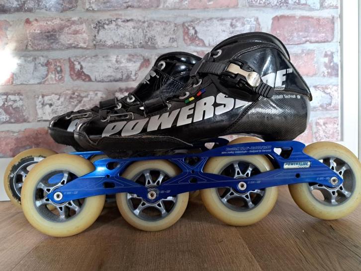 Mooie powerslide C6 skeelers maat 43, Sport en Fitness, Skeelers, Zo goed als nieuw, Inline skates 4 wielen, Powerslide, Ophalen of Verzenden