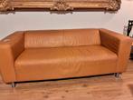 Bank voor 3 personen - cognac kleur, Ophalen, Gebruikt, 150 tot 200 cm, Driepersoons