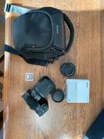 Sony ZVE-10II + 2 lenzen, garantie!, Audio, Tv en Foto, Fotografie | Lenzen en Objectieven, Ophalen, Zo goed als nieuw, Standaardlens